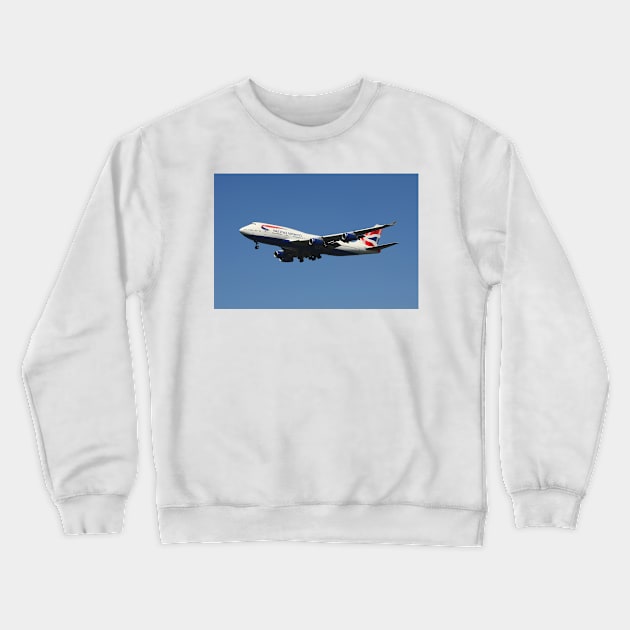 Boeing 747 Crewneck Sweatshirt by CGJohnson